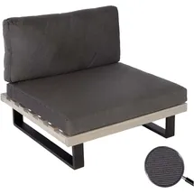 MCW MCW-H54 Loungesessel grau/dunkelgrau