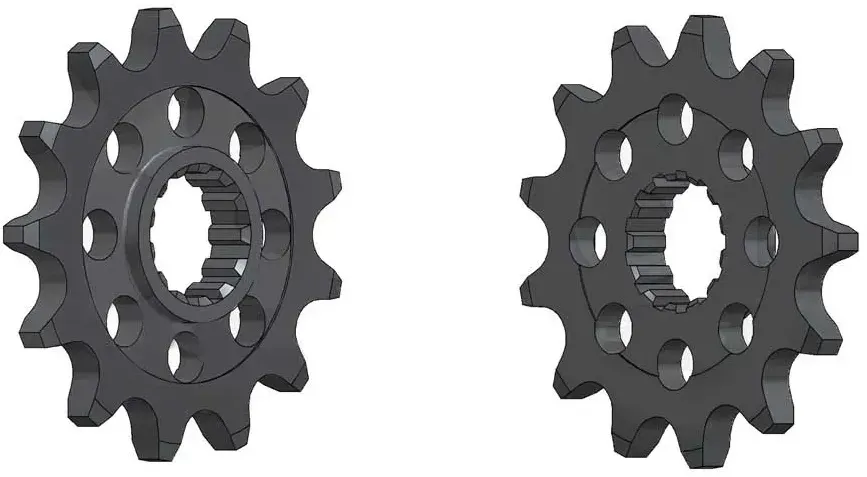 Esjot 32169 520 Superlight Kettenblatt - Black - 14t
