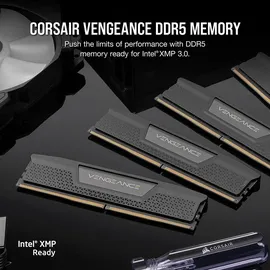 Corsair Vengeance 16GB (2x8GB) 5200MHz CL40 Intel XMP 3.0 Desktop-Arbeitsspeicher - Schwarz (CMK16GX5M2B5200C40)