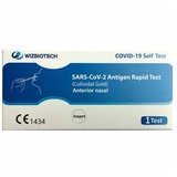 10x WIZ BIOTECH Schnelltest Nasal Laientest COVID-19 SARS-CoV-2 Antigen Rapid Test (Colloidal Gold)