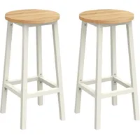 VASAGLE Barhocker, Set aus 2 Stück, Küchenhocker, Barstühle mit