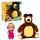 GIOCHI PREZIOSI Masha & Michka Masha Puppe 12 cm Mehrfarbig