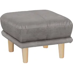Fußhocker TRENDMANUFAKTUR "Cecilia", silber, B:66cm H:44cm T:66cm, Hocker