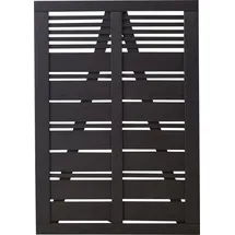 Plus Einzeltor Silence 100 x 140 cm schwarz