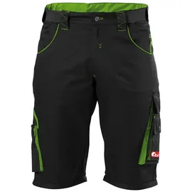 Fortis Herren Bermuda 24,schw./limegreen, Gr. 60