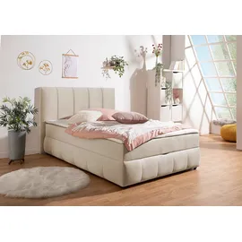 INOSIGN »Hartley«, Inkl. Bettkasten & Topper, wählbar in H2, H3 o. H4, beige