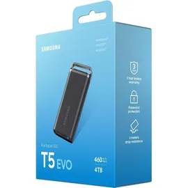 Samsung T5 EVO 4 TB Schwarz