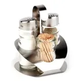 APS Menage PRO 9 x 8,5 cm Silber unbefüllt