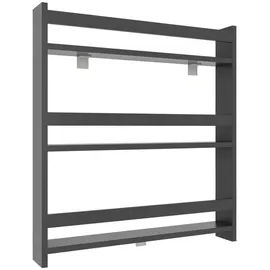 VCM Kinderregal Kidos 70 x 80 x 10 cm Holz schwarz