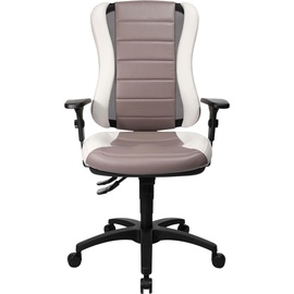 TOPSTAR Head Point RS mit Armlehnen ohne Kopfstütze weiß / grau