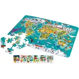 HaPe "2-in-1-Weltreise" Puzzle und Spiel / 105 Teile