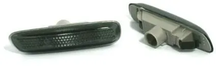 Kristall-Blinker für Kotflügel für BMW E46 (1998–2001) / E46 Compact – schwarz