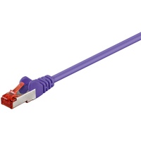 Goobay UNC Netzwerkkabel Violett 0,15 m Cat6