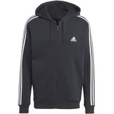 Adidas Essentials Fleece 3-Stripes Full-Zip Hoodie