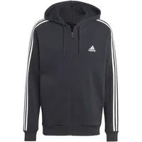 Adidas Essentials Fleece 3-Stripes Full-Zip Hoodie