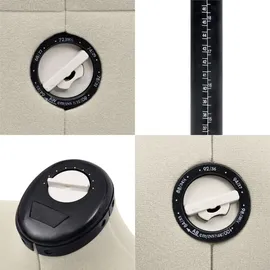 vidaXL Schneiderpuppe Verstellbar Weiblich Creme S Größe 33-40