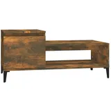 vidaXL Couchtisch Räuchereiche 100 x 50 x 45 cm