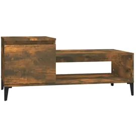 vidaXL Couchtisch Räuchereiche 100 x 50 x 45 cm