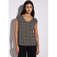 STREET ONE Shirt in Schwarz - 42