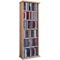 VCM Standregal 40 x 30 x 180 cm Braun