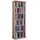 VCM Standregal 40 x 30 x 180 cm Braun
