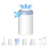 Pompe À Air Portable Pour Gonflables/dégonflables, Batterie 1500 Mah Avec Chargement, Pompe À Matelas Pneumatique Pour Anneau De Natation, Sacs Sous Vide