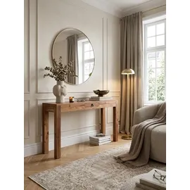KADIMA DESIGN MUMBAI Konsolentisch 120 x 40 x 70 cm beige