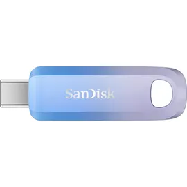SanDisk Creator Flash-Laufwerk USB-Stick, 256 GB, 400 MB/s, Flieder-Blau-Ombre