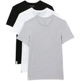 Lacoste T-Shirt, 3er-Pack, schwarz-weiß