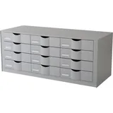Paperflow 9H444L2.02 85,7x32,9x34,2cm 12Fächer grau