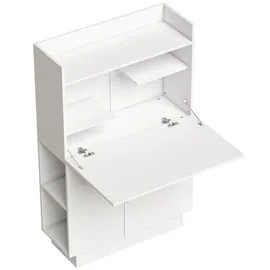 Homcom Schreibtisch Weiß