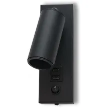 ISOLED Leseleuchte Schwarz