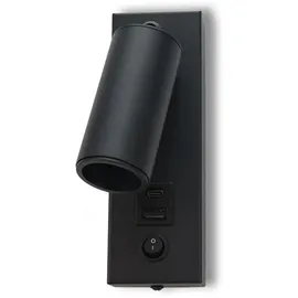 ISOLED Leseleuchte Schwarz