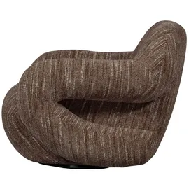 Woood Sessel Folke Polyester 88 x 70 x 0 cm Altrosa drehbar