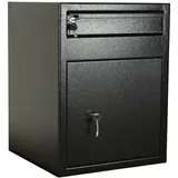 Profirst Einwurftresor Epsilon 2 Doppelbartschloss schwarz