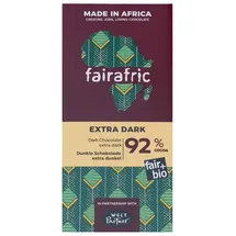 fairafric Zartbitterschokolade 80 g