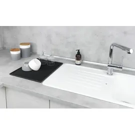 Wenko Abtropfmatte Maxi schwarz