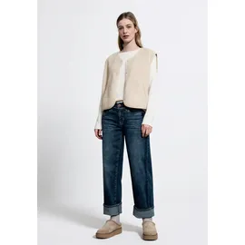 street one studio Damen, Wolloptik-Weste - 44