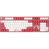 Varmilo VEA108 Koi Gaming Tastatur, MX-Brown, weiße LED - US Layout