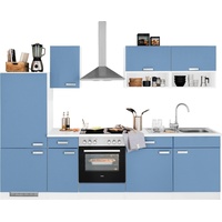 wiho Küchen Küchenzeile »Husum«, blau