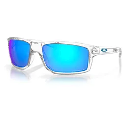 Oakley Gibston Sapphire, Sonnenbrille - Transparent Blau/Violett-Verspiegelt