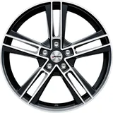 Autec Rias 8,5 x 20 5 x 120 ET40 MB64,1 Schwarz Metallic Poliert