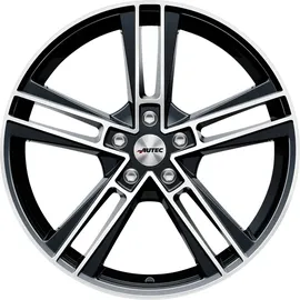 Autec Rias 8,5 x 20 5 x 120 ET40 MB64,1 Schwarz Metallic Poliert