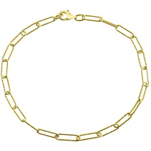 Celesta Armband 925 Silber gelb vergoldet 21 cm