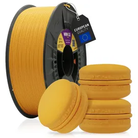 winkle feed your printer WINKLE PLA HD Pastell Filament 1.75mm Kurkumagelb, 1kg Spule, 3D Drucker
