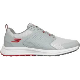 SKECHERS Herren-Golfschuhe, wasserabweisend, Stollen, Grau, Größe 44
