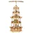 Richard Glässer GmbH Seiffen Richard Glaesser Weihnachtspyramide Teelichtpyramide Heilige Familie, 4-stöckig, Höhe 74 cm, Handwerkskunst original Erzgebirge