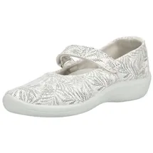 Arcopedico Ballerinas in Weiß/Silber | 38