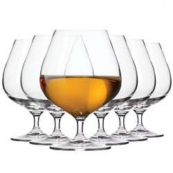 Krosno Cognacglas F579270055041270, Glas, Cognacgläser Harmony 550 ml 6 Stück weiß