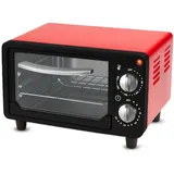 Mini Backofen mit 10 Liter Pizzaofen MiniBackofen Kleiner Backofen 0-250 °C Reto
